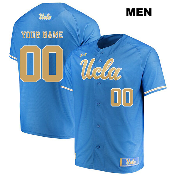 Cheap Customize customize Under Armour UCLA Bruins Authentic Mens Stitched Blue College Baseball Jersey